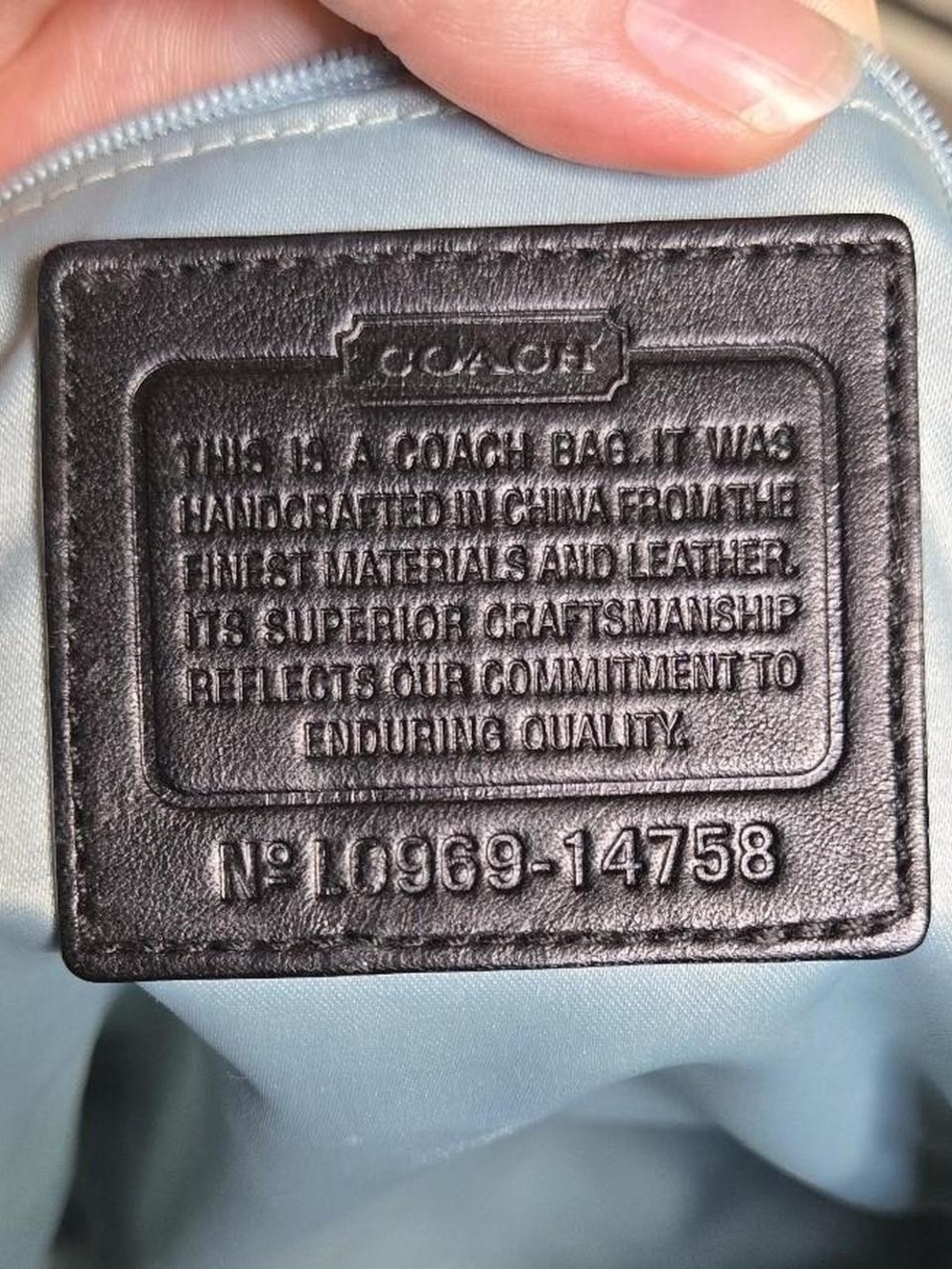 Coach Kristin Leather Satchel - Picture 11 of 12